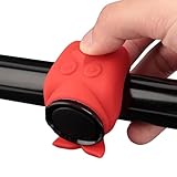 Elektrische Fahrradhupe Fahrradhupe 4 Töne Fahrradhupe Fahrradhupe für Wandern Laufen Reisen Roller Mountainbike Pendeln