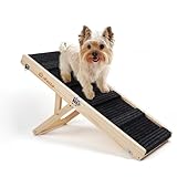 iPetba Hunderampe Sofa Bett für Kleine Hunde Klappbar Rampe Hund Katzen Einstellbar 34-53 cm (bis zu 20 kg)