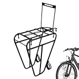Fahrradgepäckträger Für Fahrradtaschen - Für Träger Fahrrad,Stahl Lagerung Lösung Für Gepäckaufbewahrung Während Sport Im Freien
