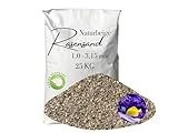 Rasensand 25kg Gartensand Quarzsand 1,0-3,15 mm für Rasenpflege papierverpackt