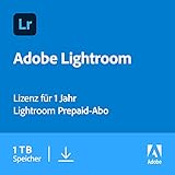 Adobe Lightroom 1TB |KI-gestützter Foto-Editor |1 Jahr | PC/Mac | Digital Download