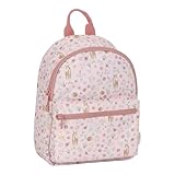 Little Dutch 4910 Kinderrucksack - Fairy Garden rosa (29x22,5x12 cm)