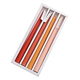 4 Stück kegelförmige lange duftende Party-Dekoration, Party, Dekoration, Valentinstag, Hochzeit, Party