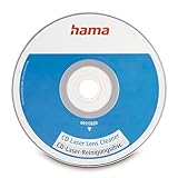 Hama Reinigungs-CD für CD-Player (Laser Reinigung, Reinigungs CD für CD Player/Autoradio/Konsolen mit CD-Rom-Laufwerk, für Slot in Player mit Reinigungs Flüssigkeit, Reinigungsdisc)
