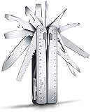 Victorinox Multitool Werkzeug, Swiss Tool X, 26 Funktionen (Drahtschaber, Schere, grosse Klinge), Swiss Made