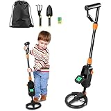 Befoore Pädagogischer Schatzdetektor for Kinder – LCD- und Tonalarm, einstellbare Empfindlichkeit, geringes Gewicht for Auffinden von Metallobjekten