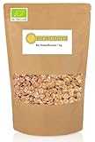 Bio Dinkelflocken 1kg - Ballaststoffreich, aus Bio Dinkel, Vegan, Ideal für Frühstück, Müsli & Backen, eine gute Alternative zu Haferflocken