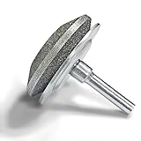 UF-SHARP Rasenmäher Messerschärfer, Ganzmetallkonstruktion, 5mm Schaft, für Handbohrmaschinen