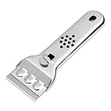 30 Stück Keramikfeldschaber Ersatzklingen, Doppelseitige Schaberklingen Herdkratzer Ersatzklingen Ceranfeldschaber Doppelseitige Schaberklingen Ceranfeldschaber Klingen für Glasschaber und Kochfeld