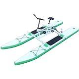 SKVLF Aufblasbares Kajak Fahrradboot für See, Erwachsene Wasserfahrräder, Wassersport Tourenkajaks Meer Tretfahrrad Boot