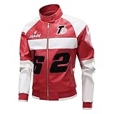 Duohropke Motorradjacke Flieger Bomberjacke Herren Motorradjacke Wasserdicht Winddicht mit Protektoren Protektorenjacke Scooter Biker Touring