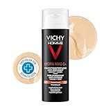 Vichy Homme Hydra Mag C+ Gesichtspflege, Belebende Feuchtigkeitspflege für Männer, Zur Milderung und Vorbeugung erster Ermüdungserscheinungen, Für Gesicht und Augenbereich, 50 ml