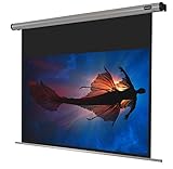 celexon motorisierte Heimkino- und Präsentations-Beamer-Leinwand Wand-oder Deckenmontage elektrische Leinwand Motor Home-Cinema - 220 x 124 cm - 16:9-95' Zoll