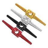 Gatuida 4 Stück Fahrrad Bremskabel Endkappen Teilig Langlebige Kabelendhülsen für Mountainbike und Rennrad Farbiges Schutz und Ersatzteil Zubehör Schützt Brems und Schaltzüge vor