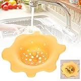 Filter Duschablaufabdeckung Küchenkanal Küchenabtropffläche Abflussrohr Abflussstopfen Filter Badezimmerablaufabdeckung Bodenablaufschutz (D, 13. 2x3CM)