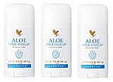 DG Medicare 3x Aloe Vera Ever Shield Deo Stick Deodorant - Forever Living FLP
