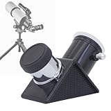 Diagonales Spiegelteleskop, Diagonaladapter – 90-Grad-Diagonalreflektor | Astronomische visuelle Astrofotografie, Optisches Glasobjektiv für Erwachsene, Anfänger,