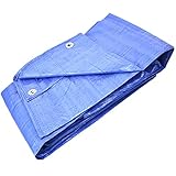 GARDENIX Allzweckplane, Abdeckplane, Gewebeplane, Schutzplane, Blau 60 g/m² (2m x 3m), Abdeckfolie, Plane Schützt vor Sonne, Regen, Schnee - Ideal für Camping, Terrasse,