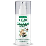 Silberkraft Floh - und Zeckenspray 100 ml für Hund, Katze und andere Haustiere - ideales Anti-Zecken Mittel - gegen Flöhe, Zecken, Parasiten, Ungeziefer
