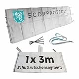Scorprotect® Schuttrutsche Bauschuttrutsche 3 m flexibel Ersatz/Verlängerung