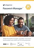 Steganos Passwort-Manager 2024 | Starke Passwörter erzeugen, verwalten und nutzen | komfortabel und sicher auf PC & Smartphone | Made in Germany| Aktivierungscode per Email