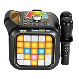 Vtech Karaoke Light Party – Karaokemaschine für Kinder mit 2 kabellosen Mikrofonen, Lichtshow, Bluetooth, 40W Lautsprecher, Spiele & Gesangseffekten