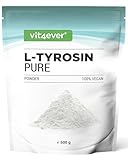 L-Tyrosin - 500 g Pulver - 333 Portionen - Reine Aminosäure aus pflanzlicher Fermentation - Vegan