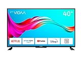 DYON Smart 40 VX 100 cm (40 Zoll) Fernseher (Full-HD Smart TV, HD Triple Tuner (DVB-C/-S2/-T2), App Store, Prime Video, Netflix, YouTube, DAZN, Disney+) [Mod. 2022], Schwarz