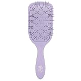 WetBrush Go Green Paddle Detangler für dickes Haar, mit einzigartigen Traubenmustern von ultraweichen Intelliflex-Borsten, um selbst das dickste Haar sanft und mühelos zu entwirren, Violett