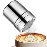 Generisch Powdered Sugar - Medium Hole Flour Dredge | Cocoa Powder Shakers | Stainless Steel Sugar Shaker | Dusting Bottle | Flour Powder Shaker | Powders Duster
