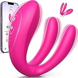 Cacuola Vibrator Sex Spielzeug füur Paare die Frau, Doppelvibrator Klemmt die Klitoris Vibration für Frauen, 10x10-Modi Erotisches Sexspielzeug Vibratorensets fur Frauen Sex Toys fur Sie mit APP