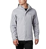 Columbia Herren Regenjacke Watertight II, Columbia Grau, 5XL Große Größen