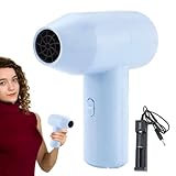 Kabelloser Haartrockner, Reisehaartrockner, Handhaartrockner, schnelltrocknend, geräuscharm, zum Bemalen von Skizzen, Klassenzimmer, Reisen zu Hause, wiederaufladbarer Akku