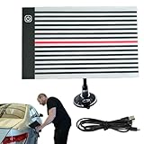Dellenfinder, LED-Beleuchtung, Reflexionswerkzeug, professionelle Beleuchtung für die Autoreparatur, mit Geschwindigkeitseinstellung, Dellen-Reparatur