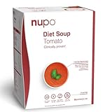 NUPO® Diät Suppe (Tomatensuppe) | Glutenfrei & mit Wenig Kalorien | Eiweißreicher Mahlzeitenersatz Pulver Fastensuppe | Diät Suppen zum Abnehmen | Mit Vitaminen & Mineralstoffen | Low Carb Suppen