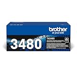 Brother Original Tonerkassette TN-3480 schwarz (für Brother HL-L5000DN, HL-L5100DN, HL-L5100DNT, HL-L5100DNTT, HL-L5200DW, DCP-L5500DN, MFC-L5700DN, MFC-L5750DW)