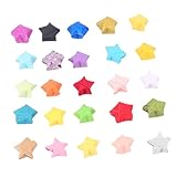 Angoily 1500 Stück Faltpapier Sternen Diy Origami Bastelpapier für Kreative Kinderhandwerke Bastelaktivität für Mädchen und Jungen für und Freizeitgestaltung