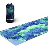 JIGOOPLEY Yoga Zubehör Damen Yoga-Handtuch rutschfest, Reise Yogamatte Faltbar Leicht Yogatuch für Yoga Matte, Gymnastikmatte Yoga Decke Handtuch für Fitnessstudio,Yogamatten Yoga Mat für Hot Yoga