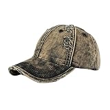 Snapback Caps für Herren und Damen - Unisex Basecap Luftiges Sonnenschutz Vintage Baseball Cap Outdoor UV-Schutz Lässiges Kappe Moisture Wicking Schildmütze Sonnenmütze