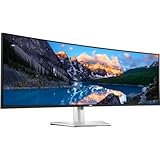 Dell UltraSharp U4924DW - LED-Monitor - 124.5 cm (49') - 5120 x 1440 5K Dual QHD @ 60 Hz - 350 cd/m² - 2000:1-5 ms - 2xHDMI, DisplayPort, USB-C - Lautsprecher - mit 3 Years Basic Hardware Service