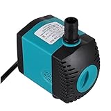 COLLBATH Aquarium Pumpe wasserpumpe Gartenpumpe Tauchpumpe Wasserfallpumpe Zirkulationspumpe Teichpumpe Aquariumzubehör Plastik Green