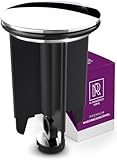 M. ROSENFELD HOME Universal Waschbeckenstöpsel 40mm Chrom Abflussstopfen – aus Messing, Abflussstöpsel mit Gummi für Waschbecken im Bad und Bidets - Excenterstopfen - Höhenverstellbar, Rostfrei, Dicht