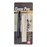 Youngwier Radierer | Zeichenzubehör,Ausfahrbarer 3,8mm Radierer mit 5 Nachfüllminen für Schule Büro Schreiben Zeichnen