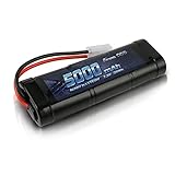 Gens ace 7,2V RC Batterie NiMH Akku 6S 5000mAh 50C mit TMY Stecker für LKW RC Auto Flugzeug Hubschrauber Boot LKW Auto