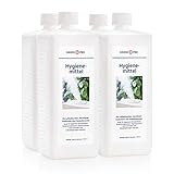 HANSE PRO Hygienemittel, 4 x 1000 ml - Konservierungs-Mittel für Luftbefeuchter, Luftreiniger, Luftwäscher, Heizkörper-Verdunster, Zimmerbrunnen - hält Verdunstwasser hygienisch einwandfrei