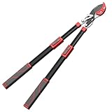 JiveSnip Telescopic Loppers Teleskop-Astschere, Hochleistungs-Astschneider mit Arbeitssparender Getriebestruktur, SK5-Klingen mit Teflonbeschichtung, Griffe aus Aluminiumlegierung