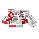 Novus Heftklammern 24/6 DIN SUPER für Büroheftgeräte, 10.000 Stück