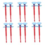 GALPADA 12 Stück Teiliges Saugnapf Pfeile für Spider Web Launcher Wandhaftend Outdoor Indoor Sport Ersatzpfeile für Kreatives Wurfspiel Fördert Koordination und Fantasie