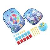 mophrati Sitzsack, Sandsack, Wurfspiel, Aufbewahrungskoffer, Unterhaltung, Mehrfarbig, Outdoor Zelt, Zubehör, Wurfspiele Set