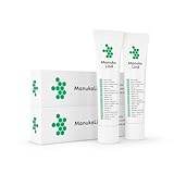 ManukaLind Wundheilsalbe 2x15g - Natürlich wirksam mit Manuka-Honig MGO 514+ - Wund und Heilsalbe für alle Wundheilungsphasen - Zuhause und Unterwegs
